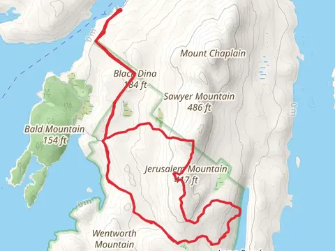 Black Dinah and Jerusalem Mountain Loop