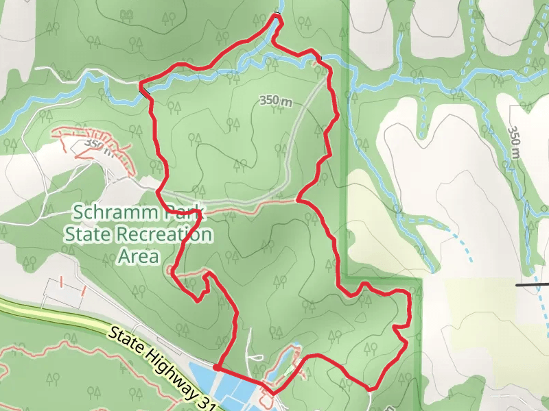 South Loop Trail and Meditation Trail Loop