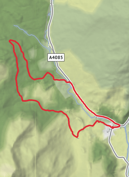 Forestry loop  mobile static map