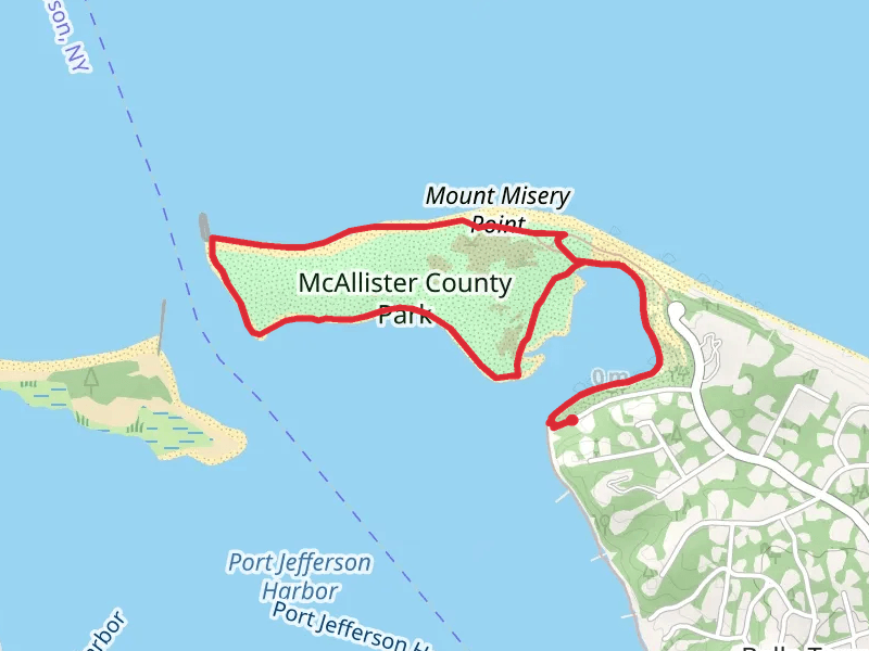 McAllister County Park Loop