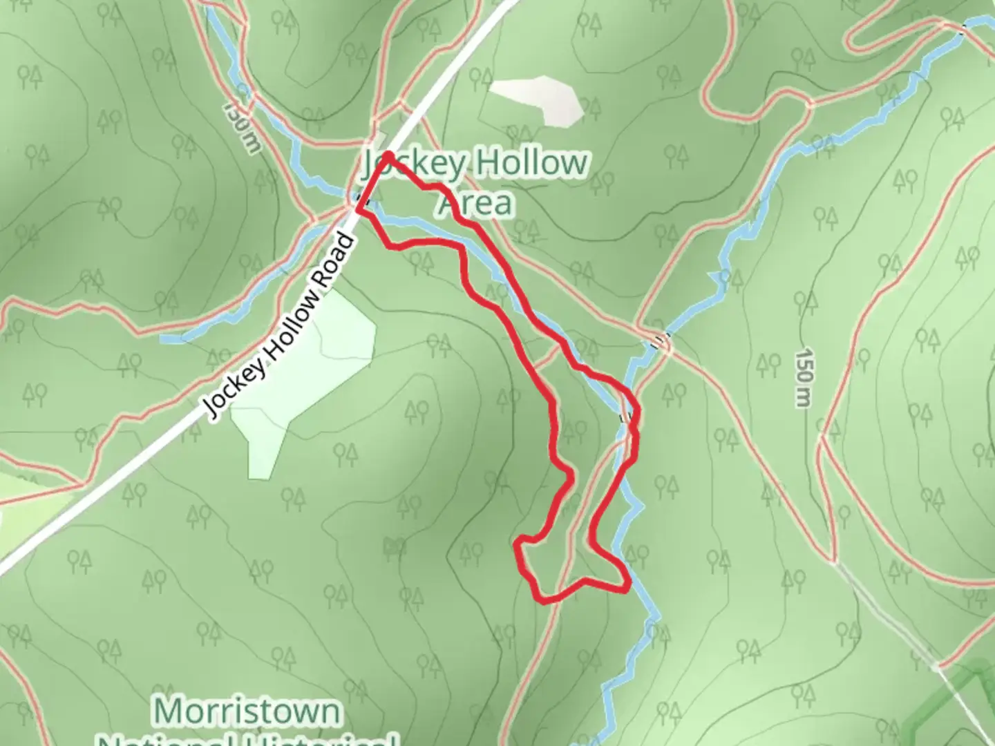 An image depicting the trail Primrose Brook Loop Trail and its surrounding area.