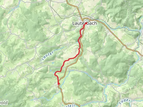 Lauterbach to Herbstein via Baronenweg