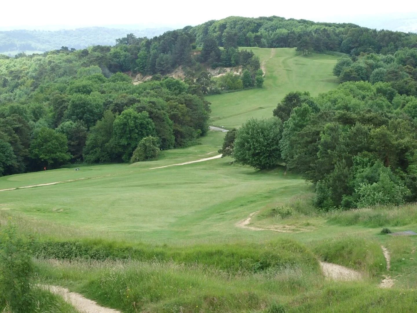 An image depicting the trail Painswick Beacon Loop Walk and its surrounding area.