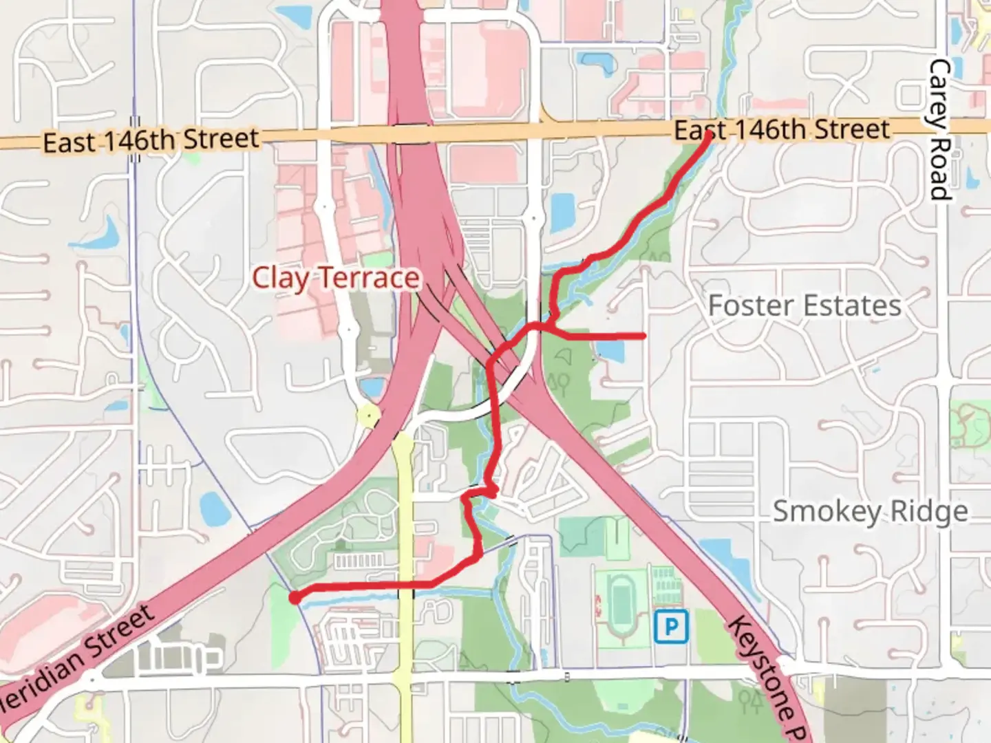 An image depicting the trail Hagan-Burke Trail and its surrounding area.