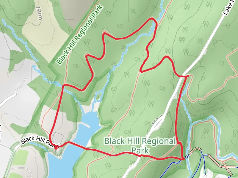 Cabin Branch Trail and Hamilton Loop Trail