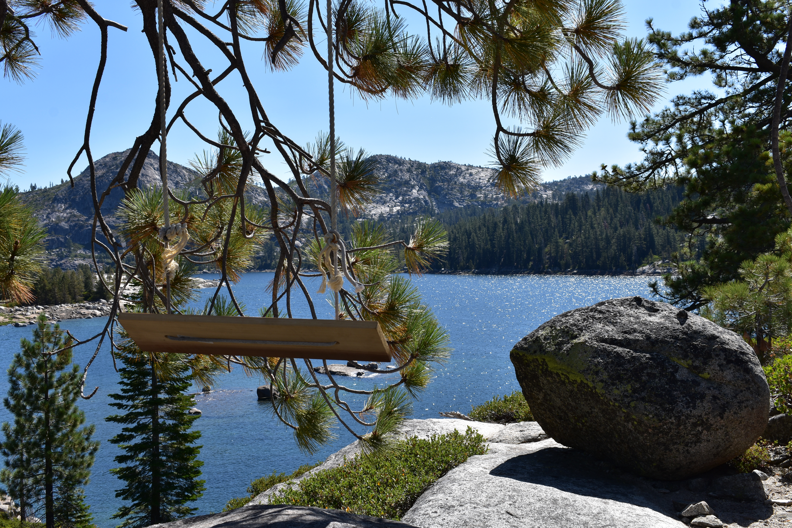 An image depicting the trail Wentworth Springs Road - Rubicon Trail and its surrounding area.