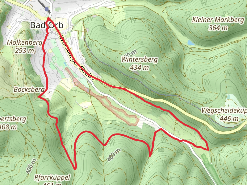 Wanderwege Bad Orb Loop