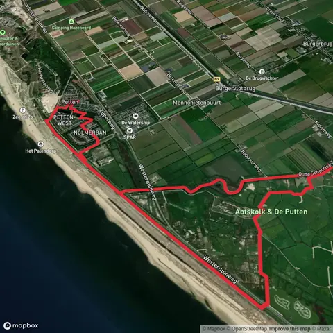 Nederlands Kustpad and Patten Oranje Loop