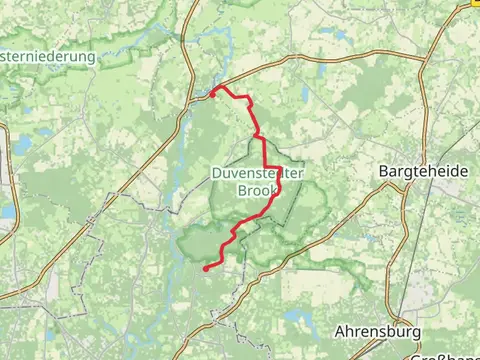 Ehlersberg to Ohlstedt via Ohlstedt - Kayhude