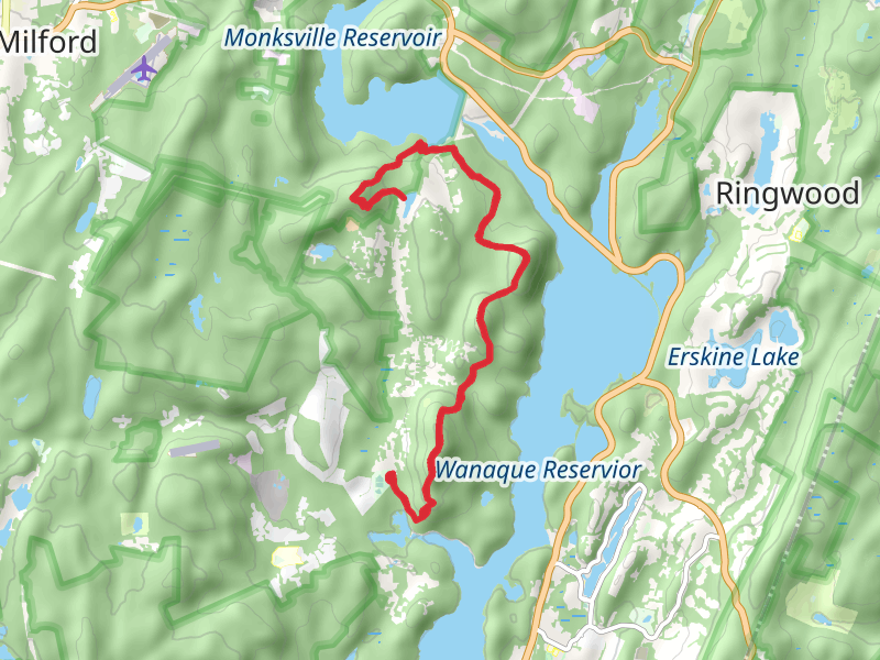 Lake Rickonda via Stonetown Circular Trail