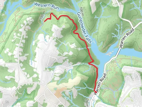 Sherwood Trail from Warren Road