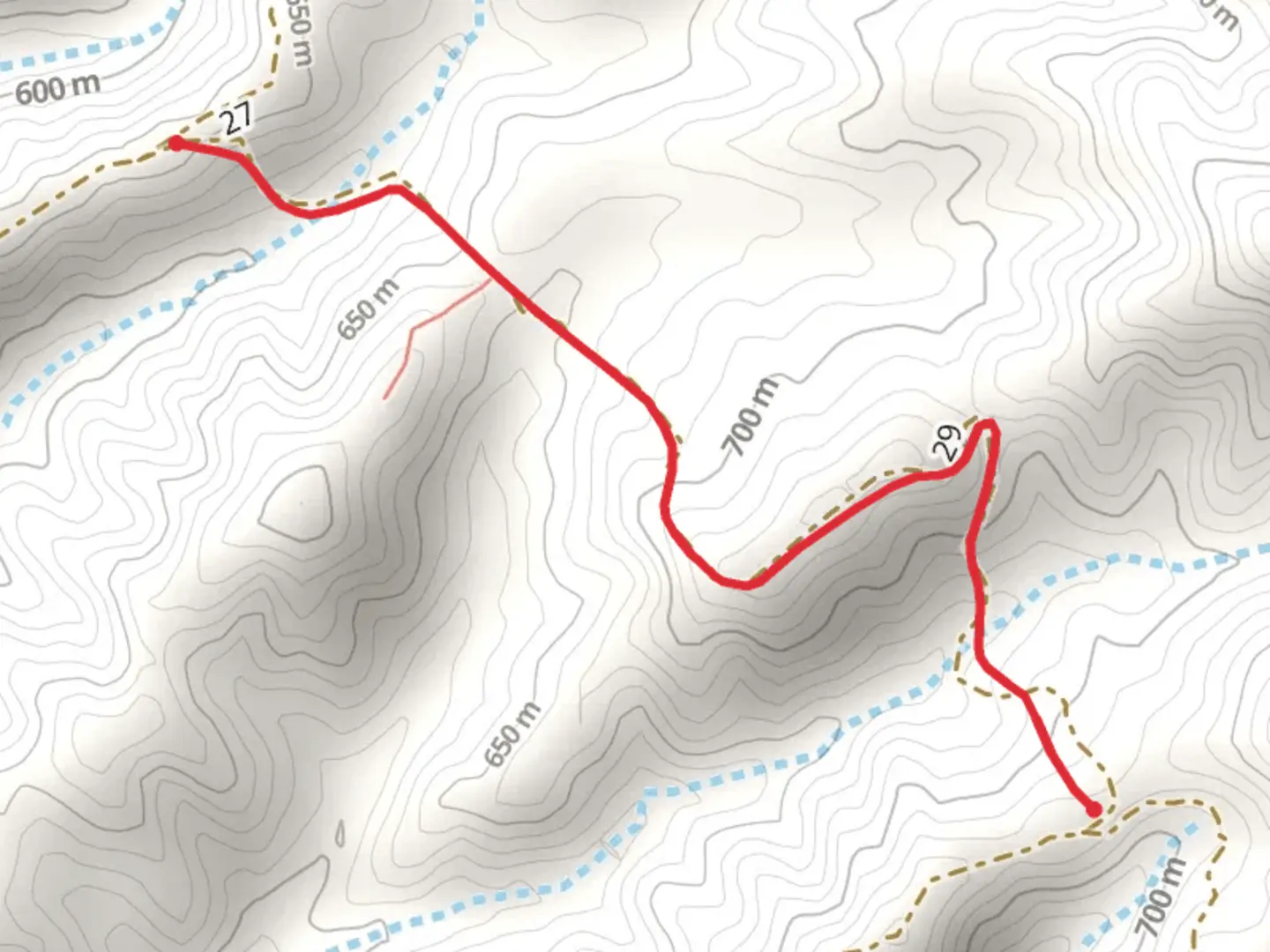 An image depicting the trail Jack Springs Trail and its surrounding area.