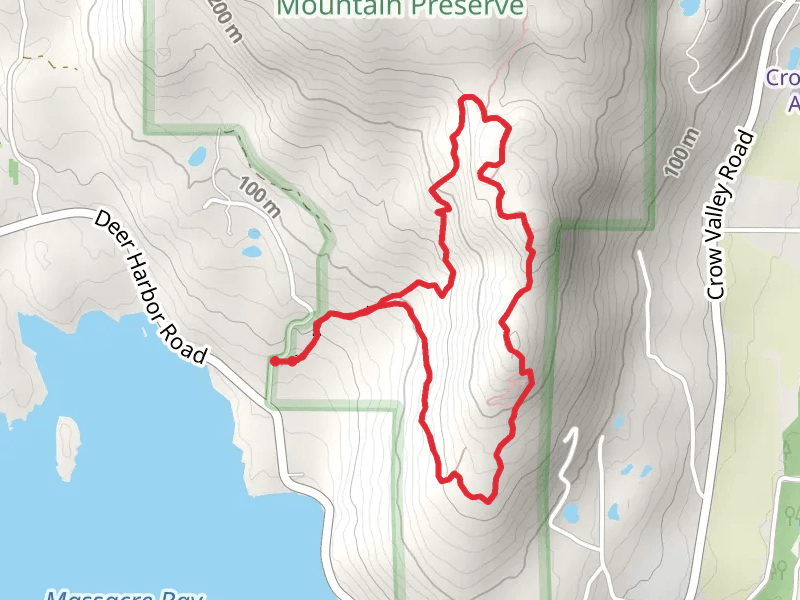 Morning Ridge Trail and Lost Oak Trail
