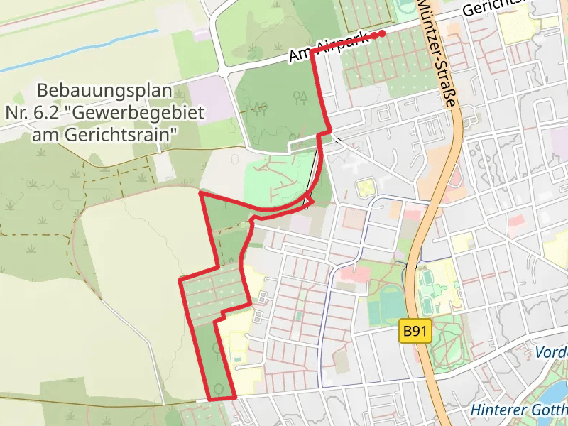 Alte Lauchstädter Straße Loop