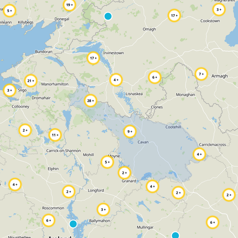 County Cavan Static Map