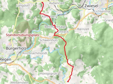 Schwarzach to Klessing Walk