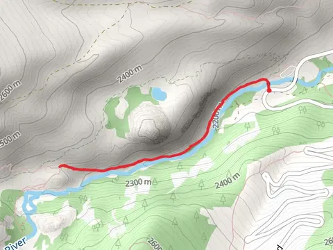 Middle Fork trail