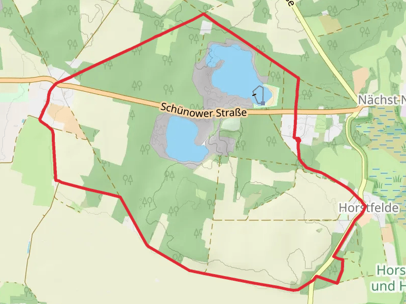 Rundwanderweg Schuenow - Horstfelde