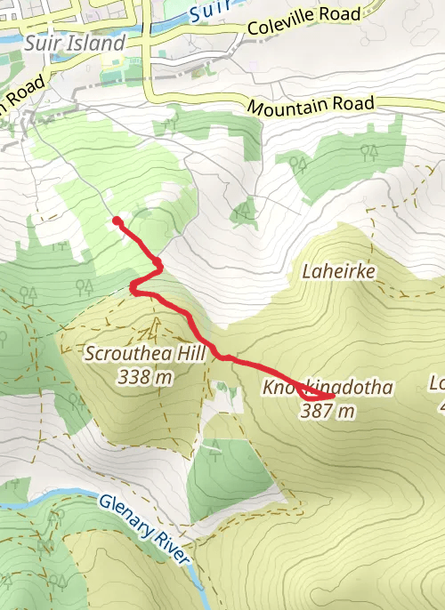 first hike mobile static map