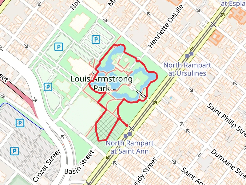 Louis Armstrong Park Loop