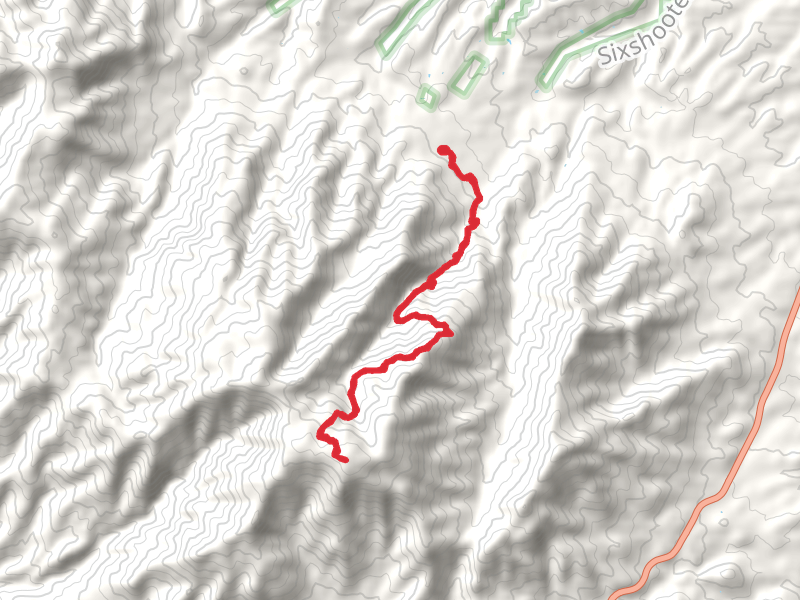 Pinal Mountain via Six Shooter Trail