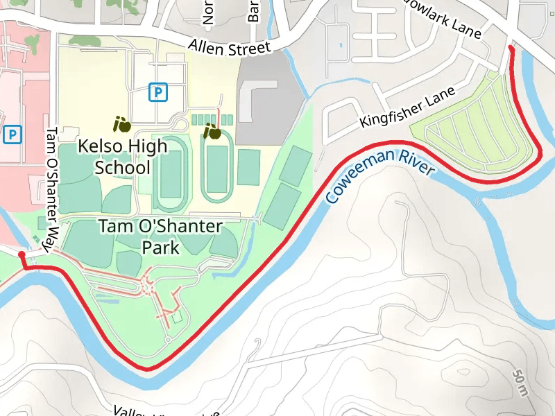 Coweeman River Trail