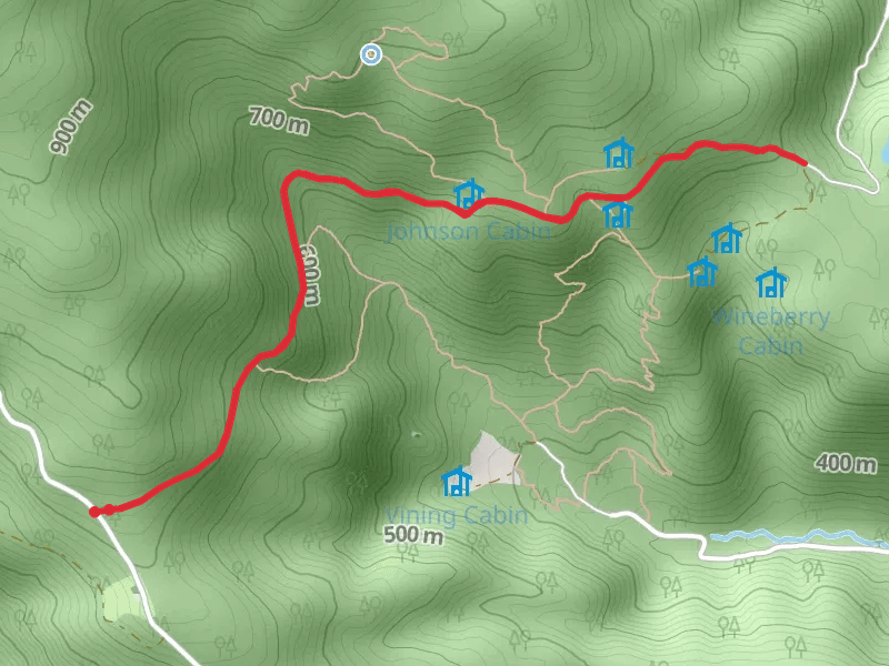 Mutton Top Cabin Access Trail