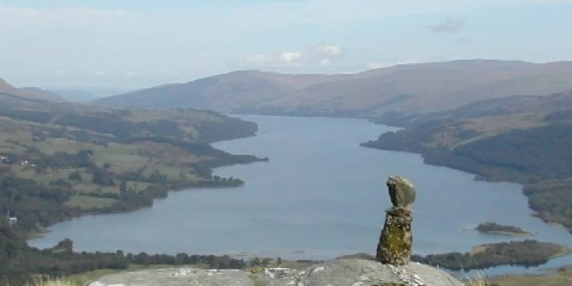 An image depicting the trail Auchmore Circuit Walk and its surrounding area.