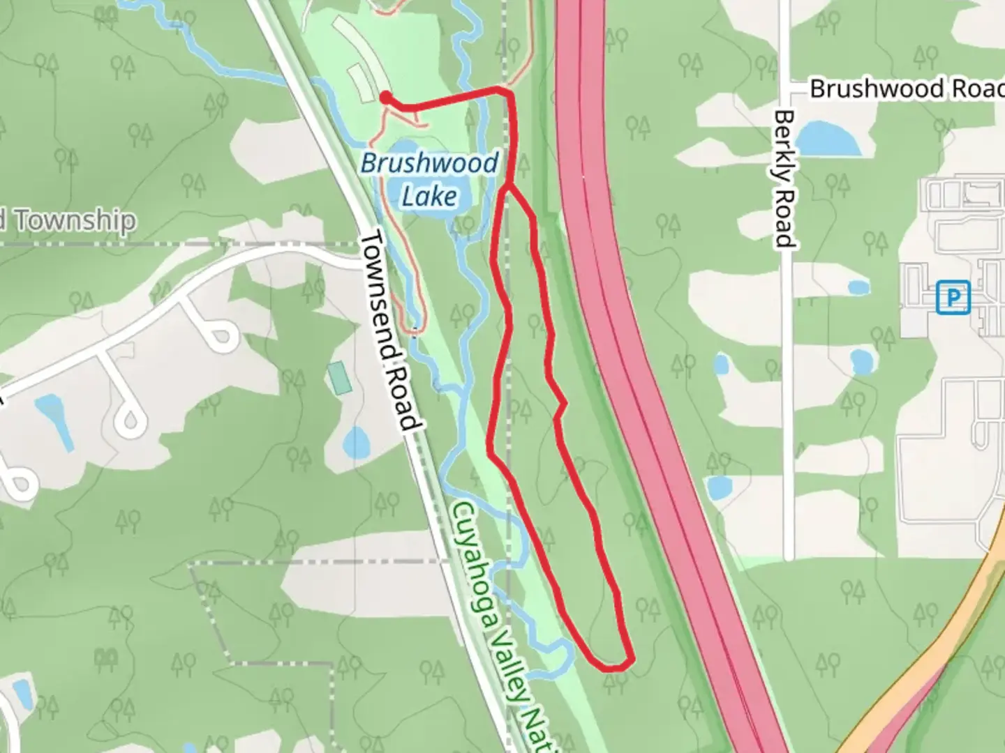 An image depicting the trail Old Mill Loop Trail and its surrounding area.