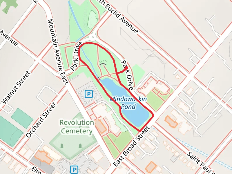 Mindowaskin Park and Pond Loop