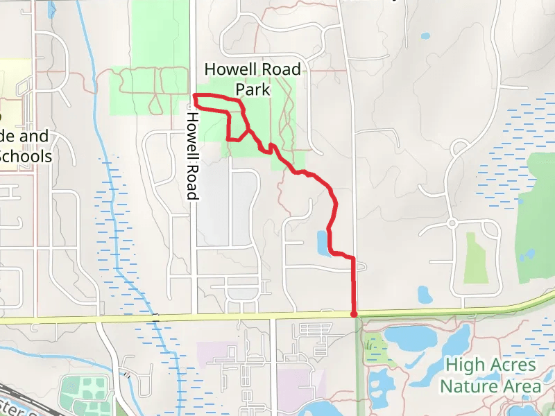 Howell Road Park Loop