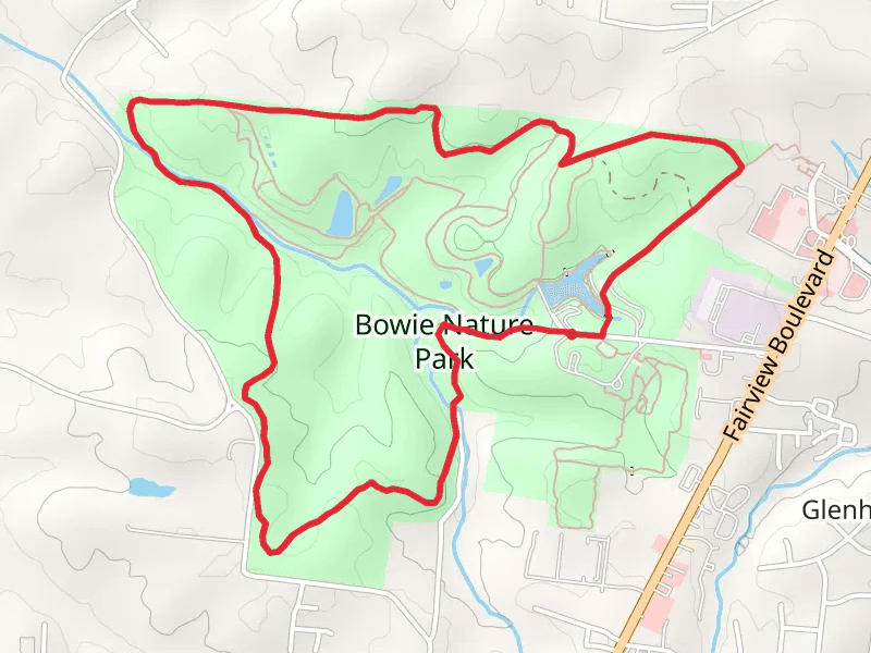 Bowie Nature Park Loop