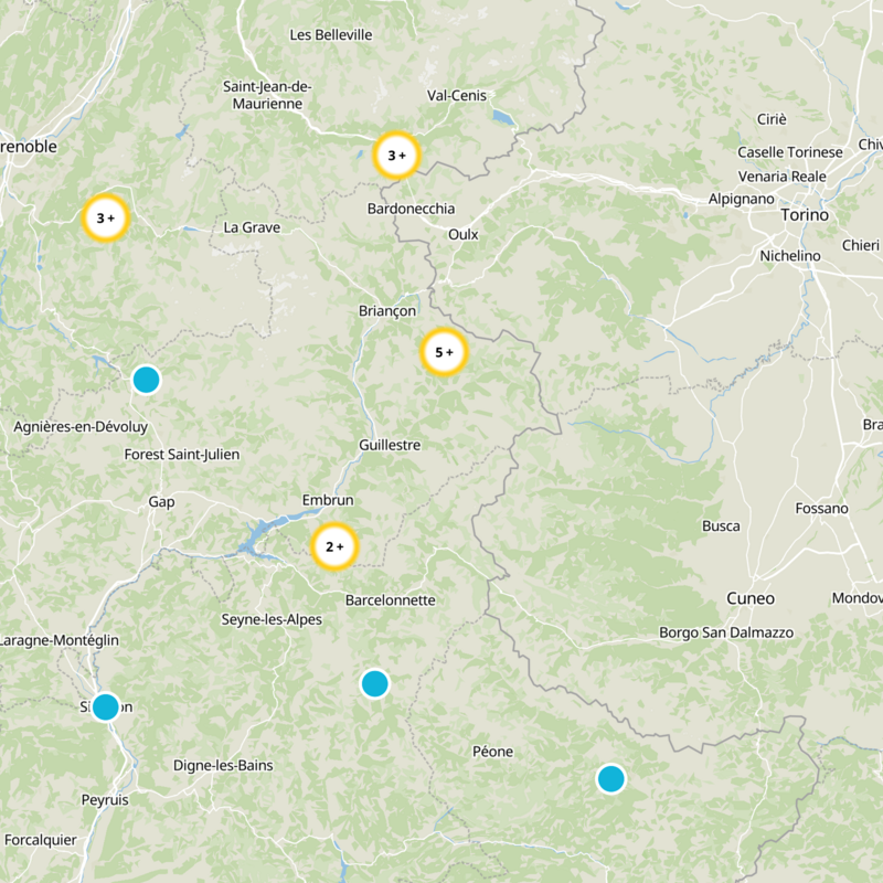 Guillestre Static Map