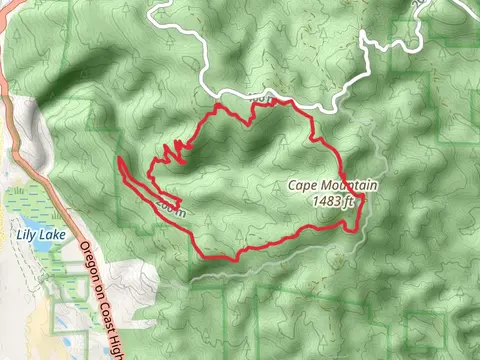 Cape Mountain and Berry Creek Loop