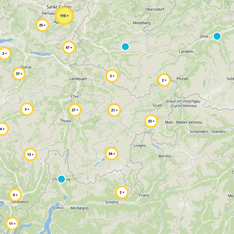 Prättigau/Davos Static Map