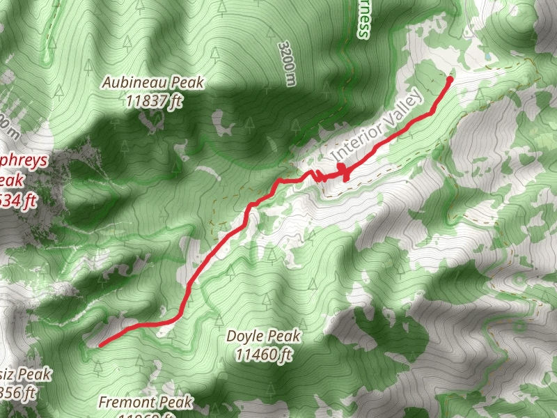 Inner Basin Trail - Long