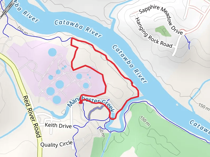 River Park, Waterford and Piedmont Medical Center Loop Trail