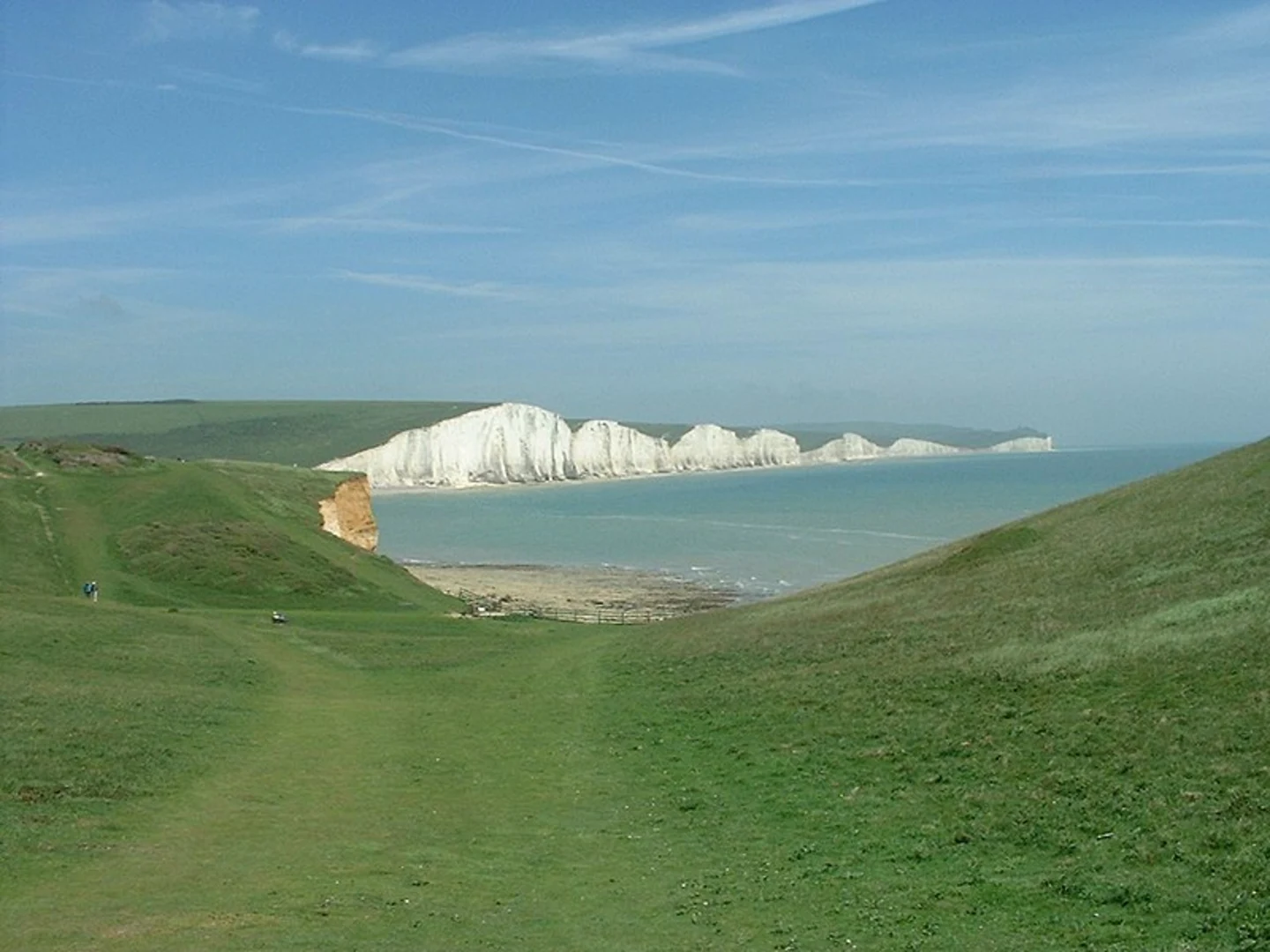 An image depicting the trail Seven Sisters to Eastbourne and its surrounding area.