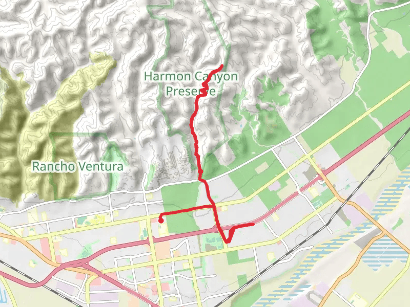 Hike on Harmon Canyon and west Road Loop thumbnail