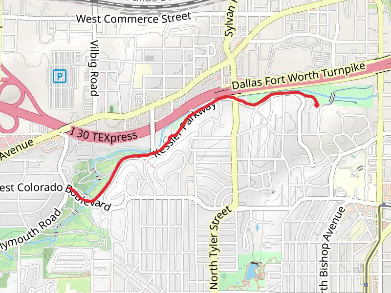 Coombs Creek Trail - Kessler Parkway