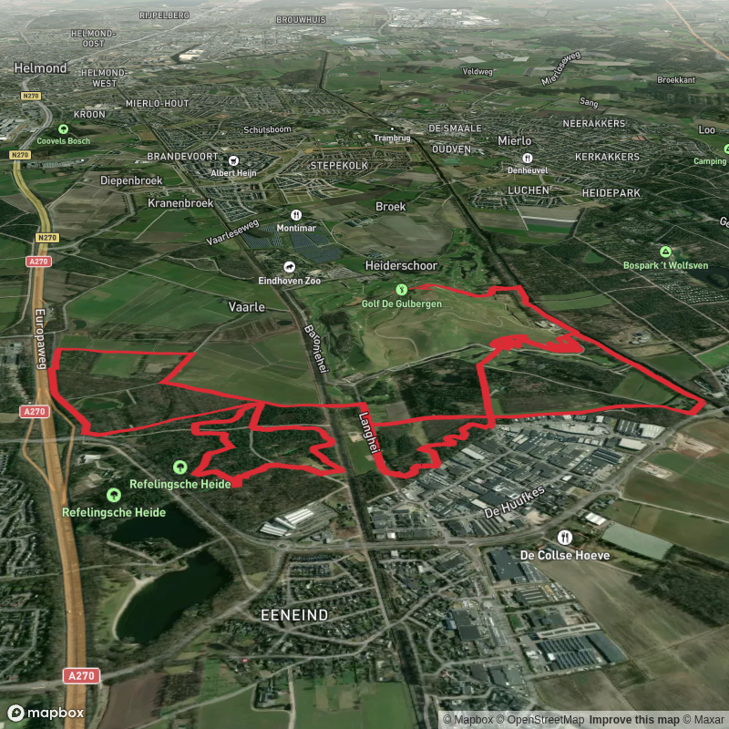 Gulberg, Hertog Hendrikpad and Dak Van Brabant Loop