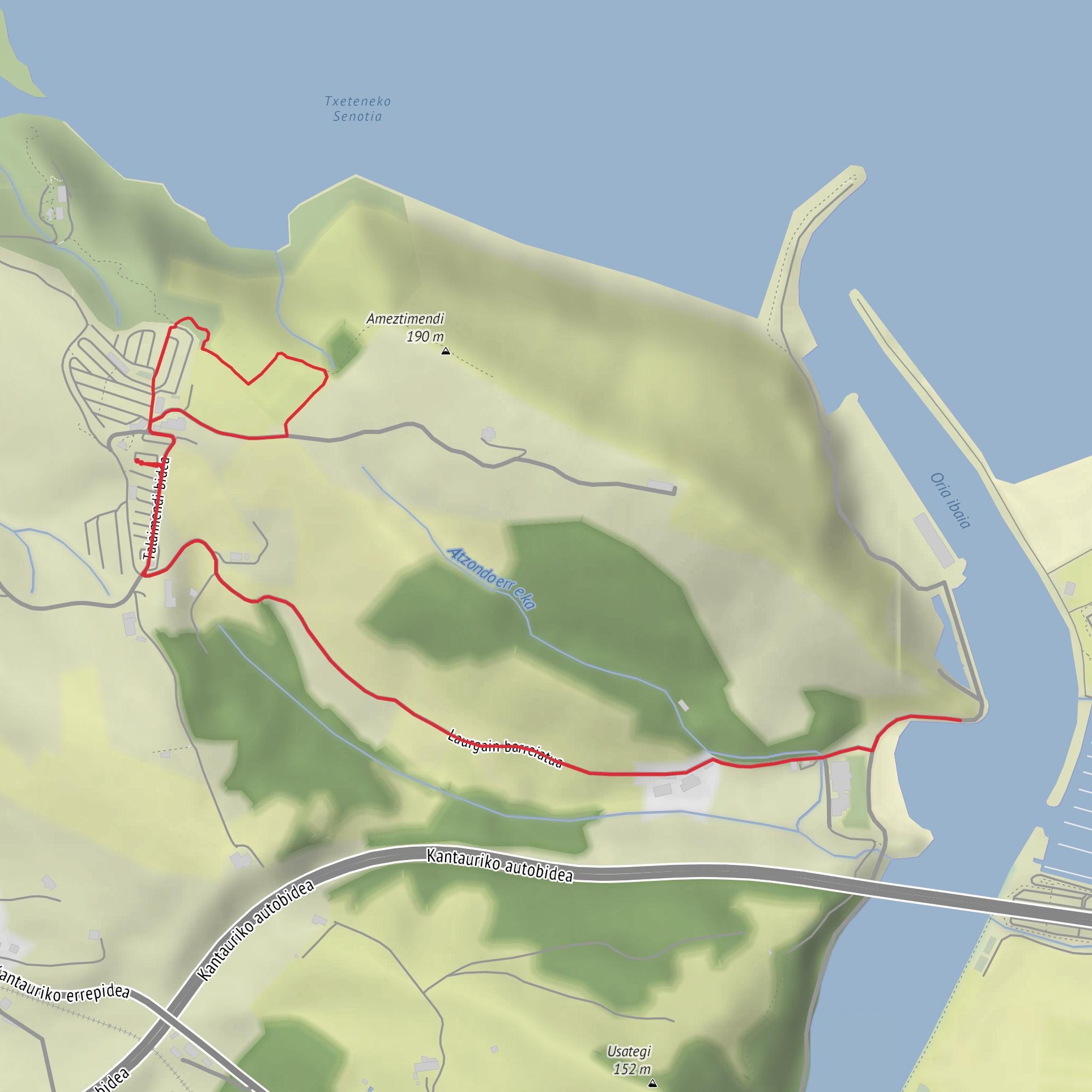 Gran Camping Zarautz mobile static map