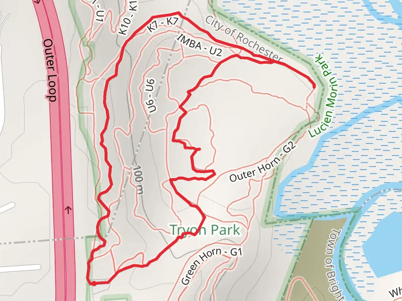 Roller Coaster Loop Trail