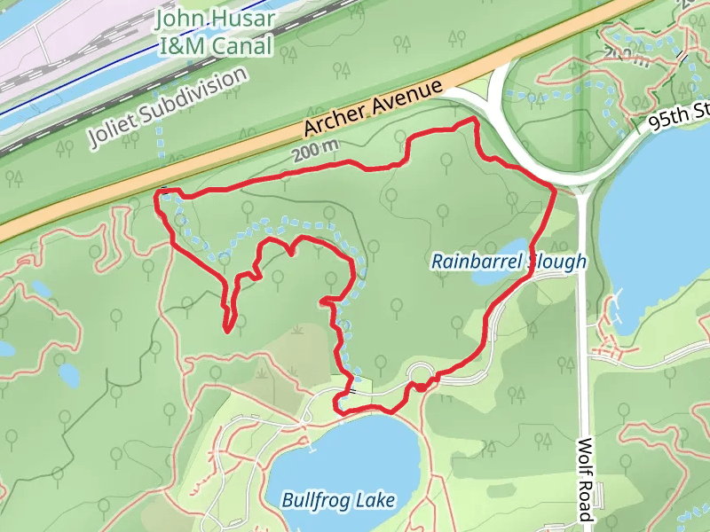 Palos Blue Single Track Loop Trail
