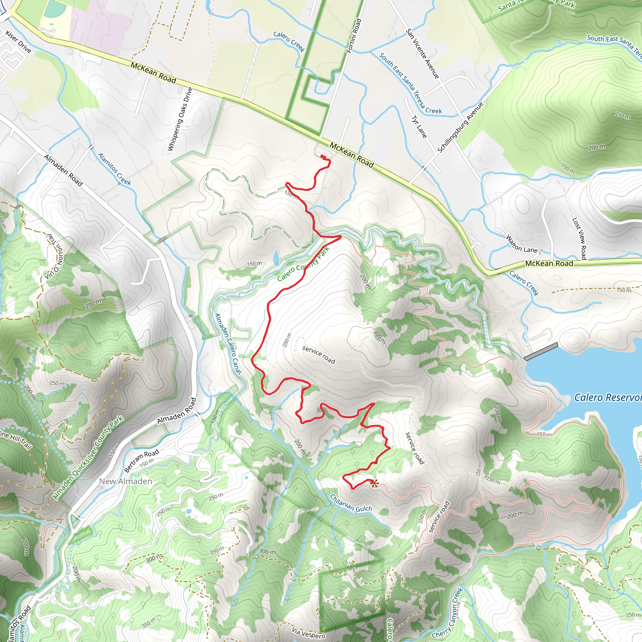 Lisa Killough Trail - Short mobile static map