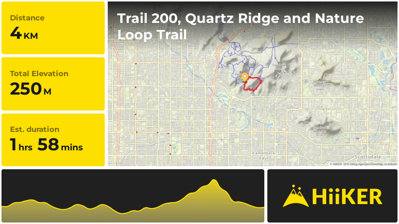 Trail 200, Quartz Ridge and Nature Loop Trail | Maricopa County | Ariz