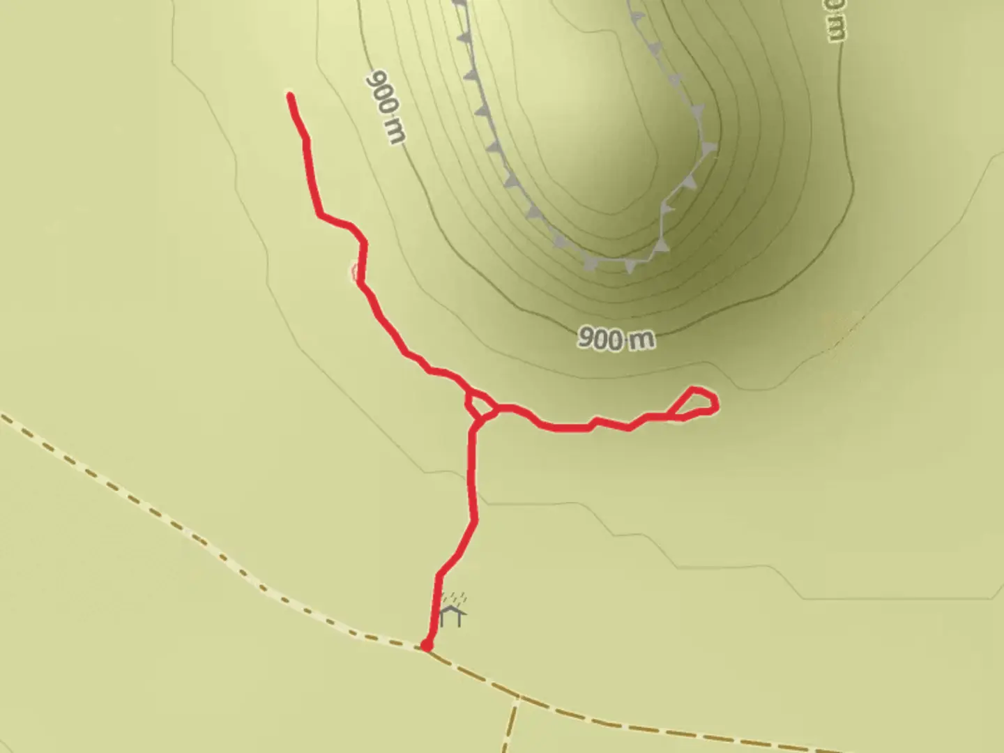 An image depicting the trail Little Black Mountain Petroglyph Trail and its surrounding area.