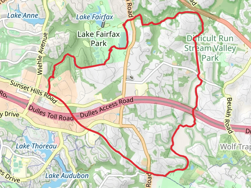 Cross County Trail and Rails to River Trail Loop