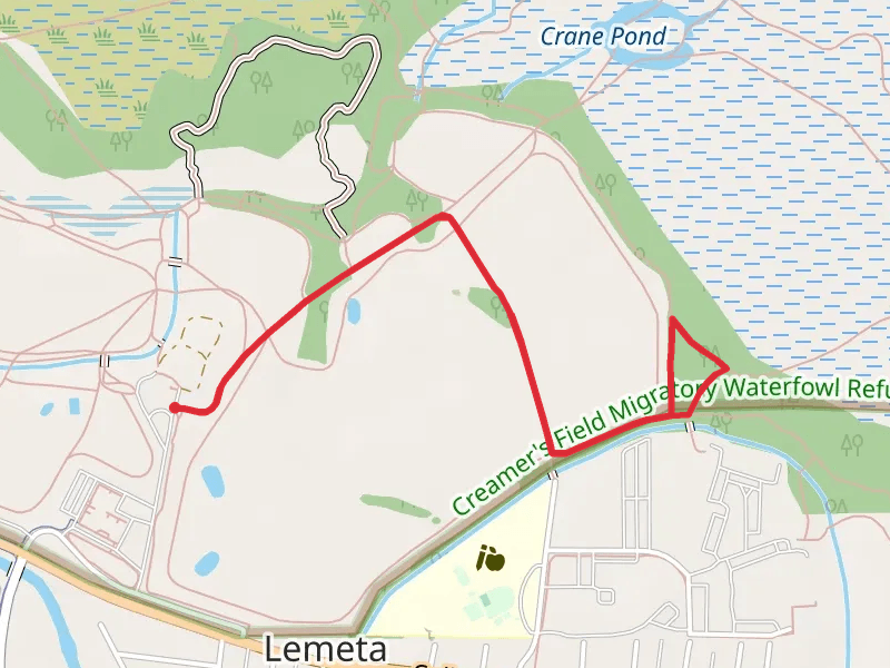 Jeff Studdert Sleddog Loop via Farm Road Trail - Short