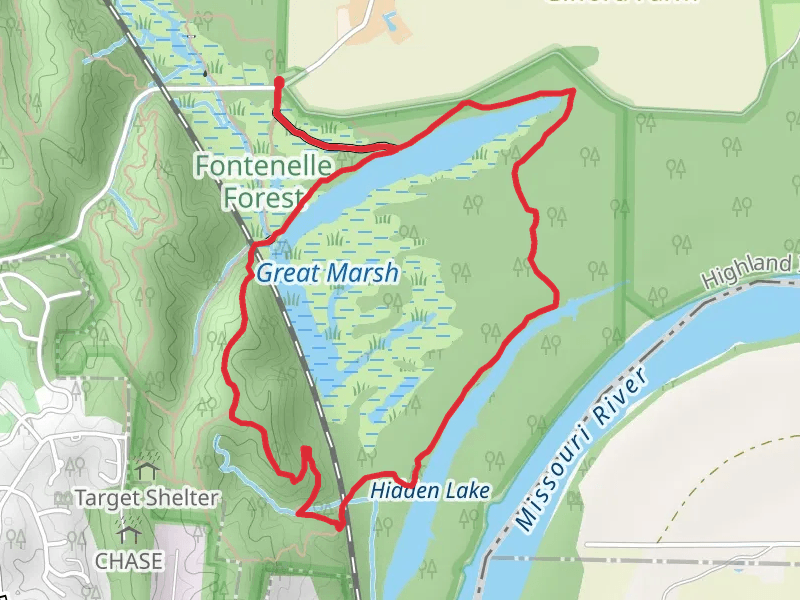 Gifford Memorial Boardwalk, Hidden Lake Trail and Marsh Trail Loop